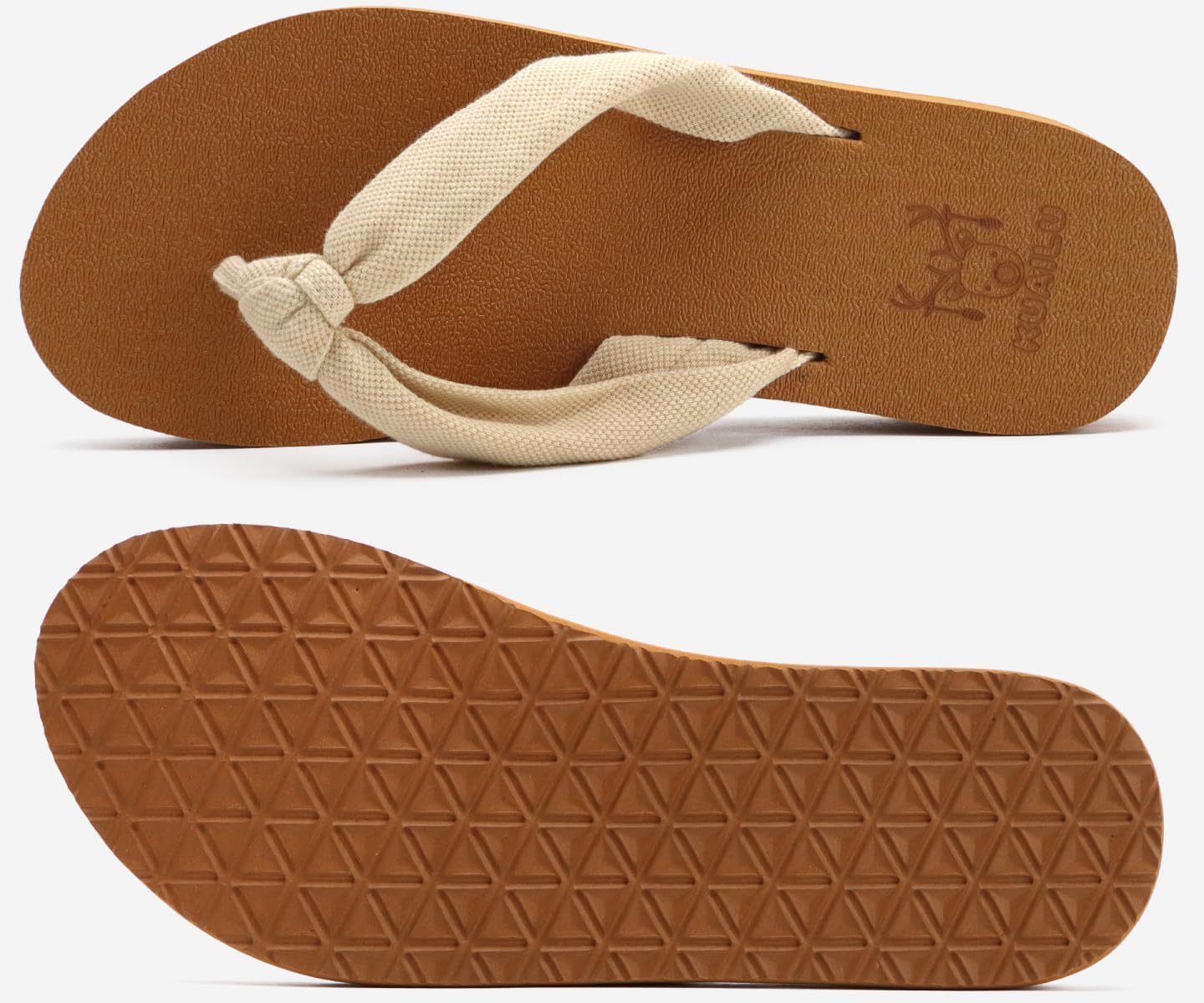 KuaiLu Flip Flops for Women with Arch Support Yoga Mat Comfortable Summer Beach Walking Thong Cushion Sandals Slip On Indoor Outdoor - Image 7