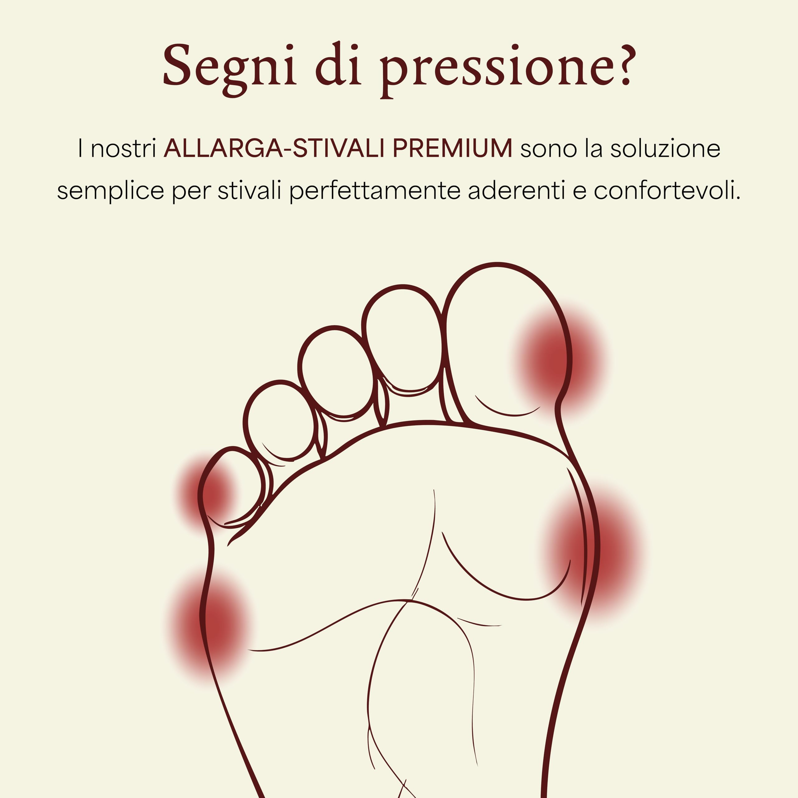Langer & Messmer allunga scarpe da donne contro le pizzicature di scarpe, stivali o tacchi alti - in legno di faggio massiccio e meccanismo in metallo incluso spray allunga pelle 50ml