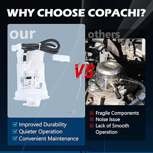 Miniatura 5 de Conjunto de bomba de combustible 17040-8H31B 170408H31B para Nissan X-Trail T30 QR25 2002-2005 piezas del mercado de accesorios