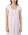 Eileen West Cotton Knit Cap Sleeve Long Nightgown - #3 of 3