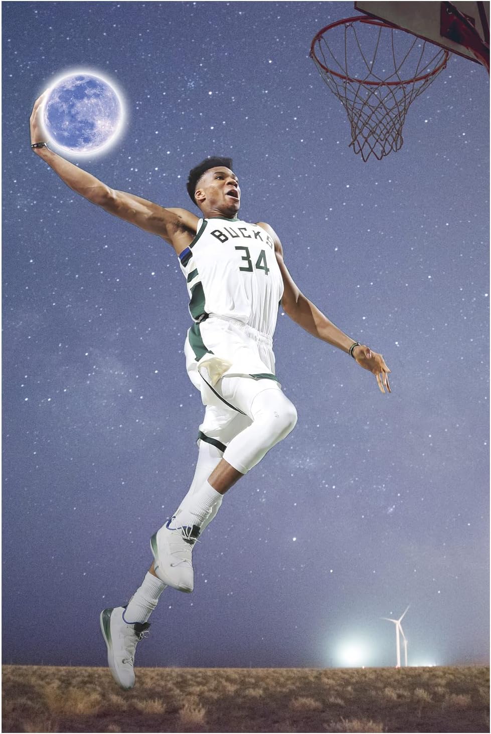 giannis antetokounmpo poster dunk