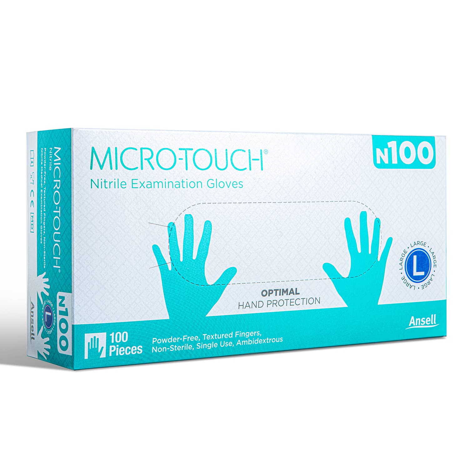 Buy Ansell Micro Touch N100 Nitrile Multipurpose, Disposable Gloves