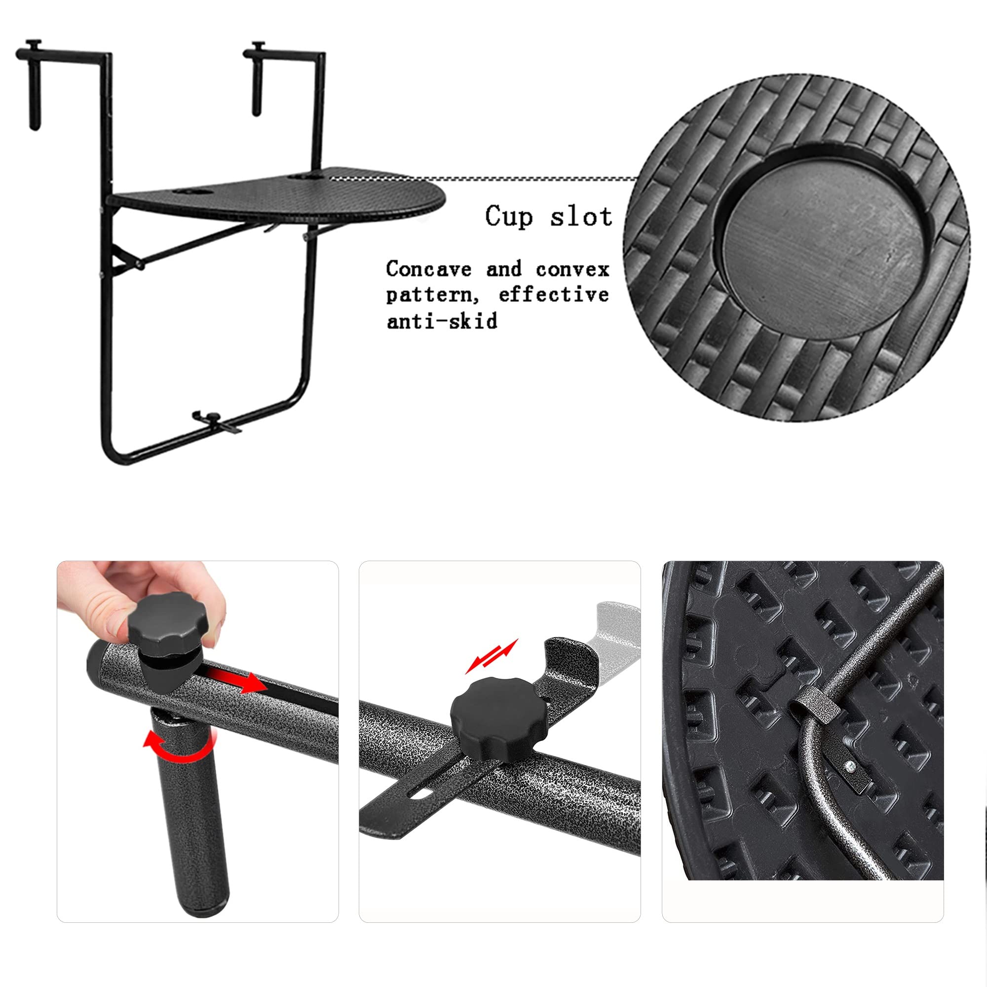 Amazon.co.jp: ベランダ テーブル バルコニー テーブル ガーデン