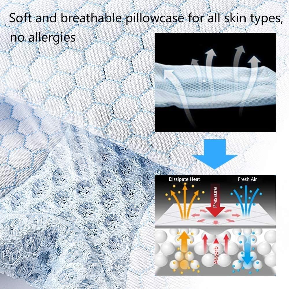 CloudBliss Memory Foam Pillow for Sleeping-Cervical Pillow for Neck Pain,Shoulder & Back Pain Relief-Orthopedic Pillow for Neck Support-Ortho Pillow 3