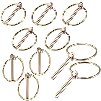 20 Attaches Pins Métalliques – Fermoirs à épingle De Sûreté – Argent Et Or – Pour Badges, Broches, DIY