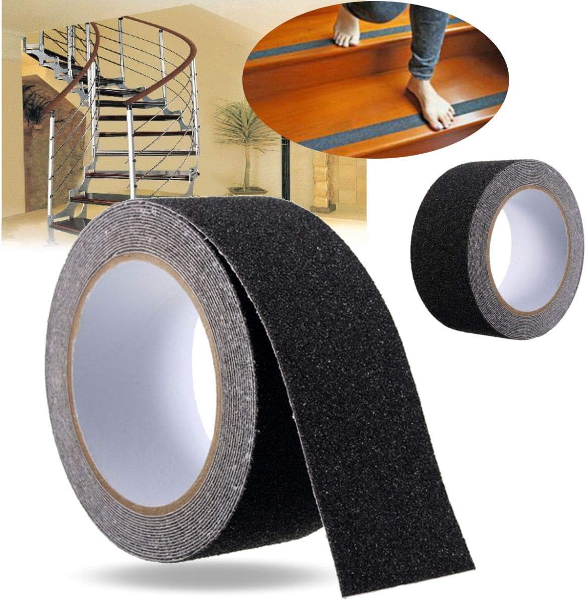 Anti Slip Traction Tape High Grip Adhesive Sticky Backed Safety Flooring Luminous Glow in Dark Stripe for Stairs Tread Step