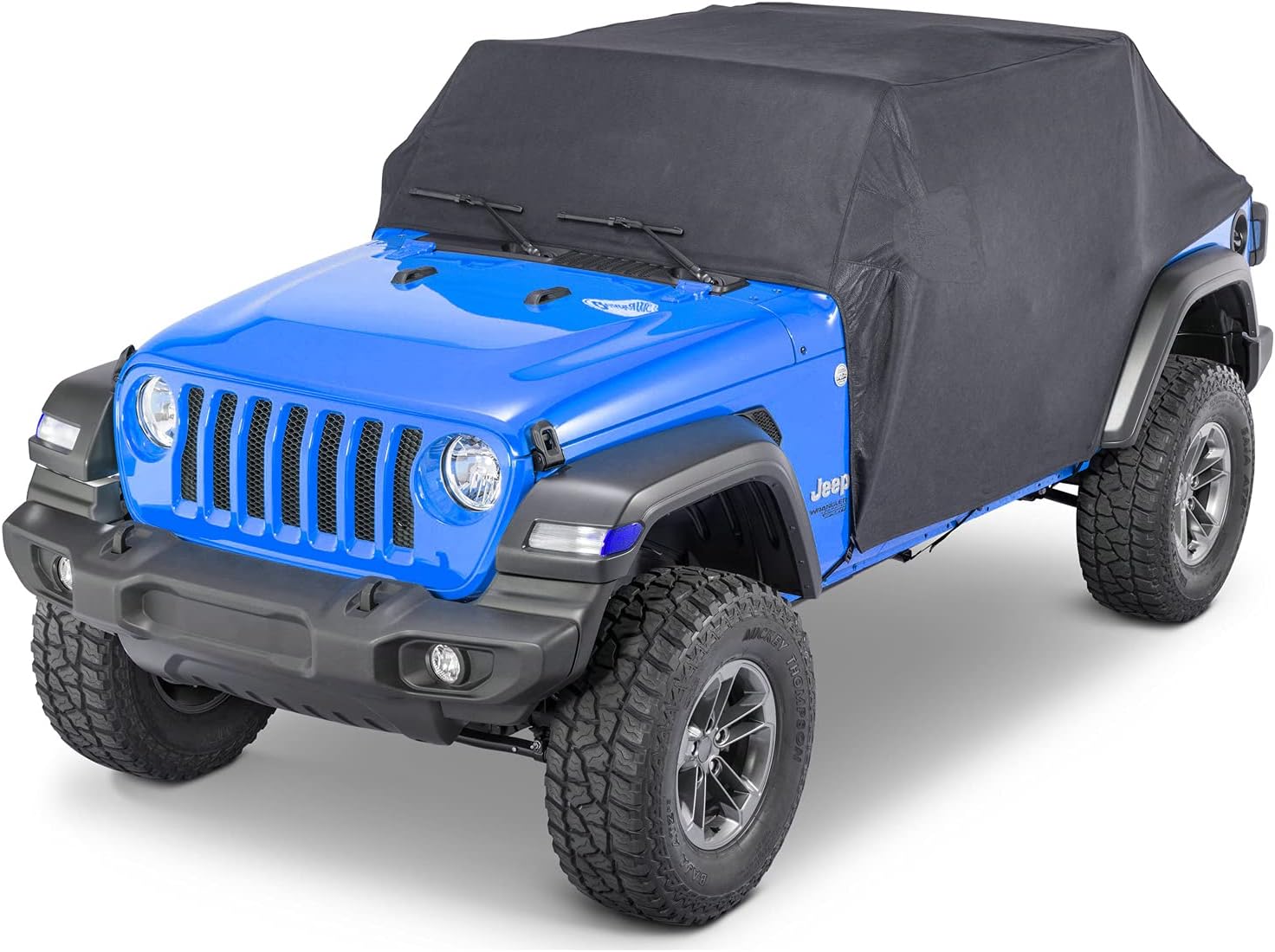 Cab Cover Black Car Cover 82215370 for 20072018 Jeep Wrangler JK JKU 4