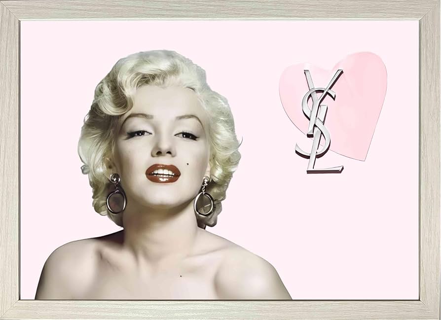 マリリンモンローポスター、額縁入り 額縁付き] アンディ・ウォーホル「Marilyn Monroe,1967 (hot