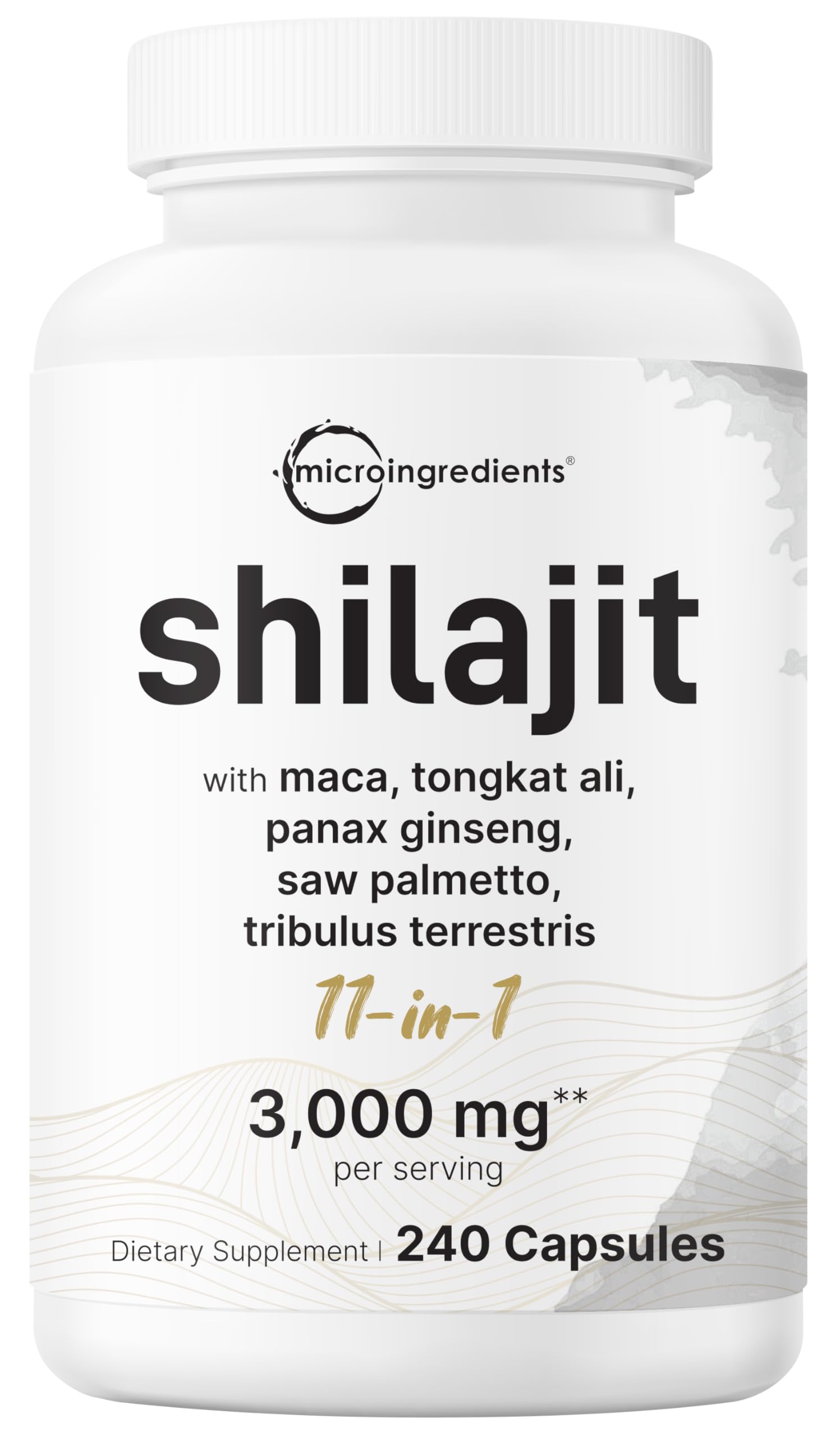 Amazon.com: Micro Ingredients Shilajit 11‑in‑1 Complex for Men