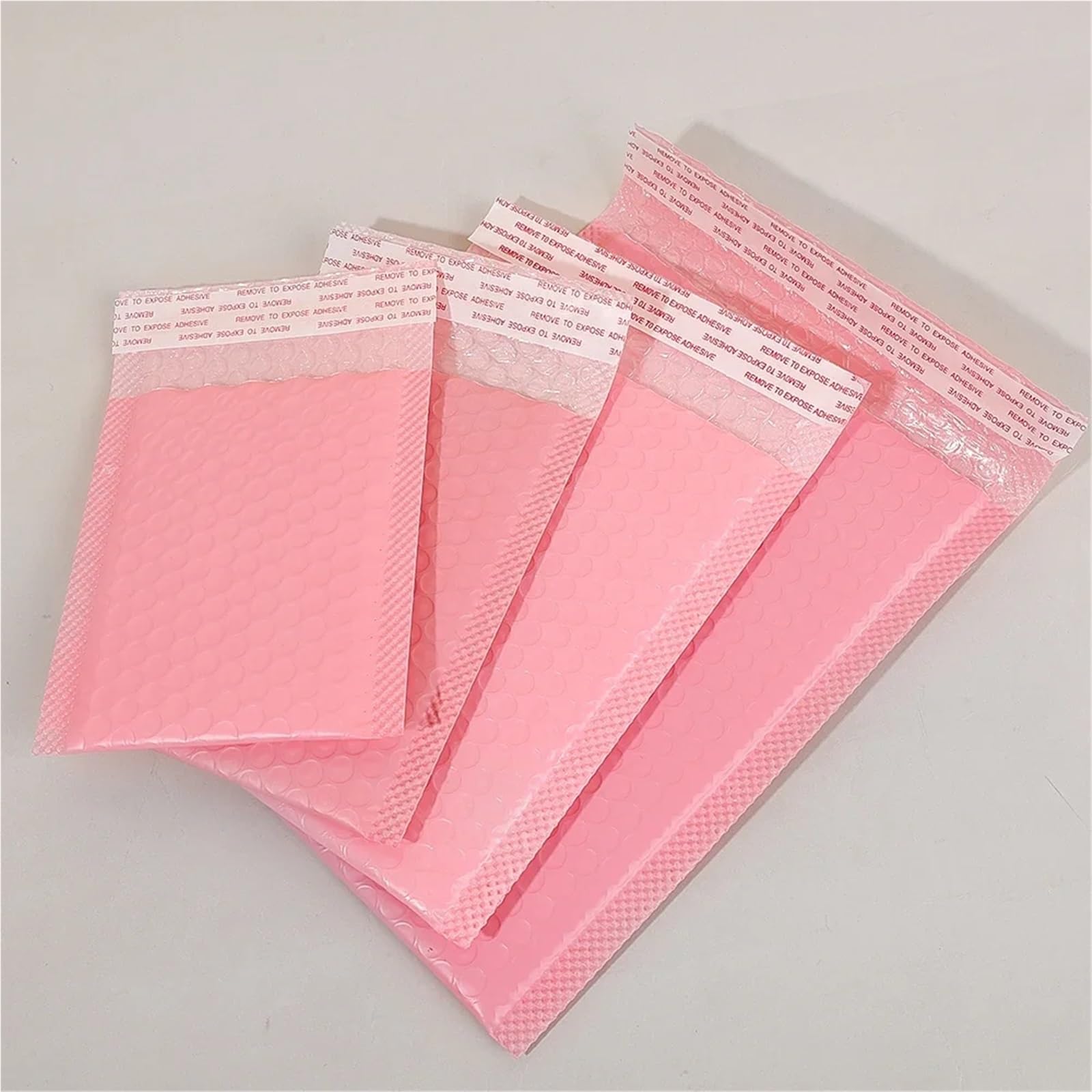 50-10 pezzi buste imbottite autosigillanti nere/rosa con bolle d'aria, impermeabili, for spedizioni di gioielli, cosmetici e articoli for la cura della persona(Pink-40pcs,18 * 23cm)