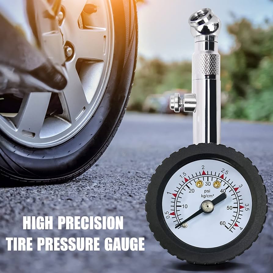 Manometro Digitale Pressione Gomme - Misuratore Preciso Per Auto, Moto, Bici E SUV - Foto 4