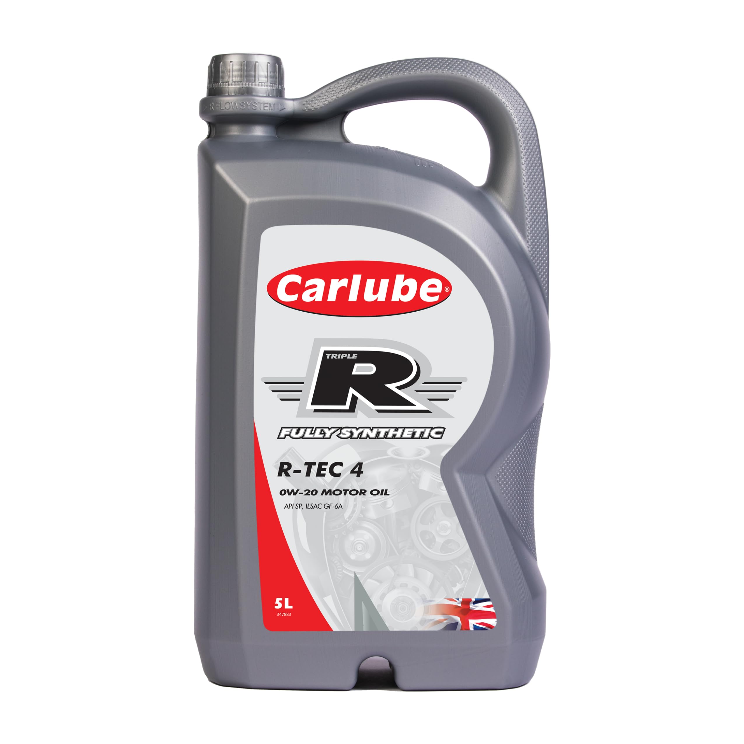 Carlube Triple R 0W-20 API SP, ILSAC GF-6A Fully Synthetic Engine Oil R-TEC 4 5L