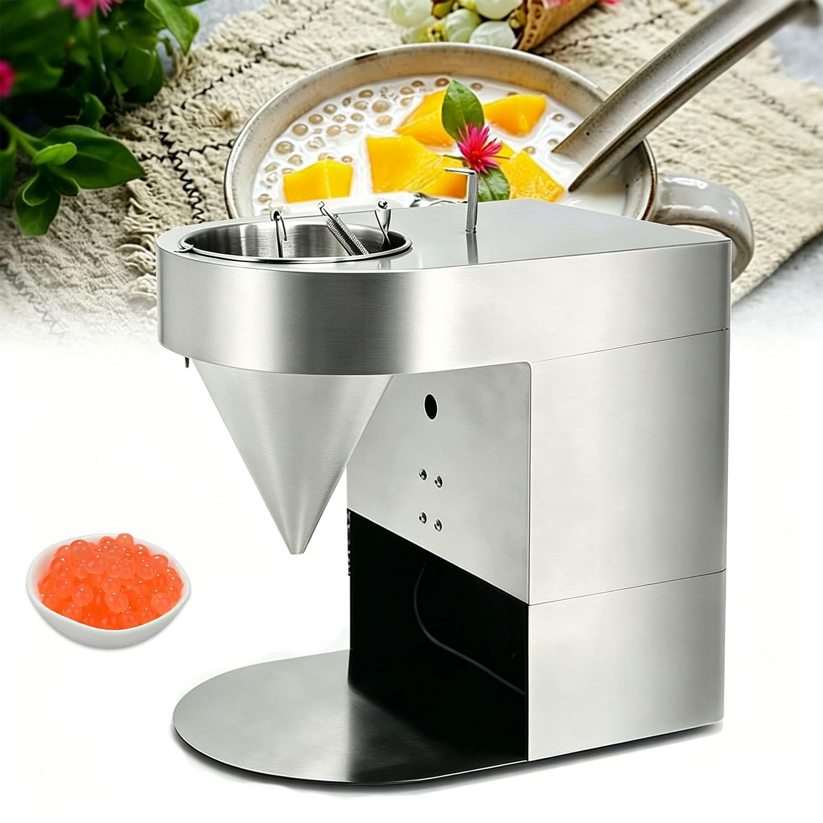 Glowdora Multicolor Commercial Boba Machine Produce Popping Boba Pearls, 20-30Kg/H Output