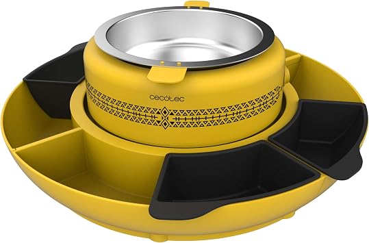 Cecotec Taco Maker Fun Taco Andale Taco Ingredients Heating Machine 40W, 600ml Central Compartment, Attractive Design for Kids, 4 Compartments and 4 Silicone Molds