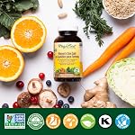 MegaFood Women's One Daily - Whole Food Based Multivitamins for Women Under 40, Vitamin C, Vitamin D, Iron, Vitamin B12, Optimal Health and Wellbeing Support- Convenient Once-a-Day Tablet- 90 Tablets