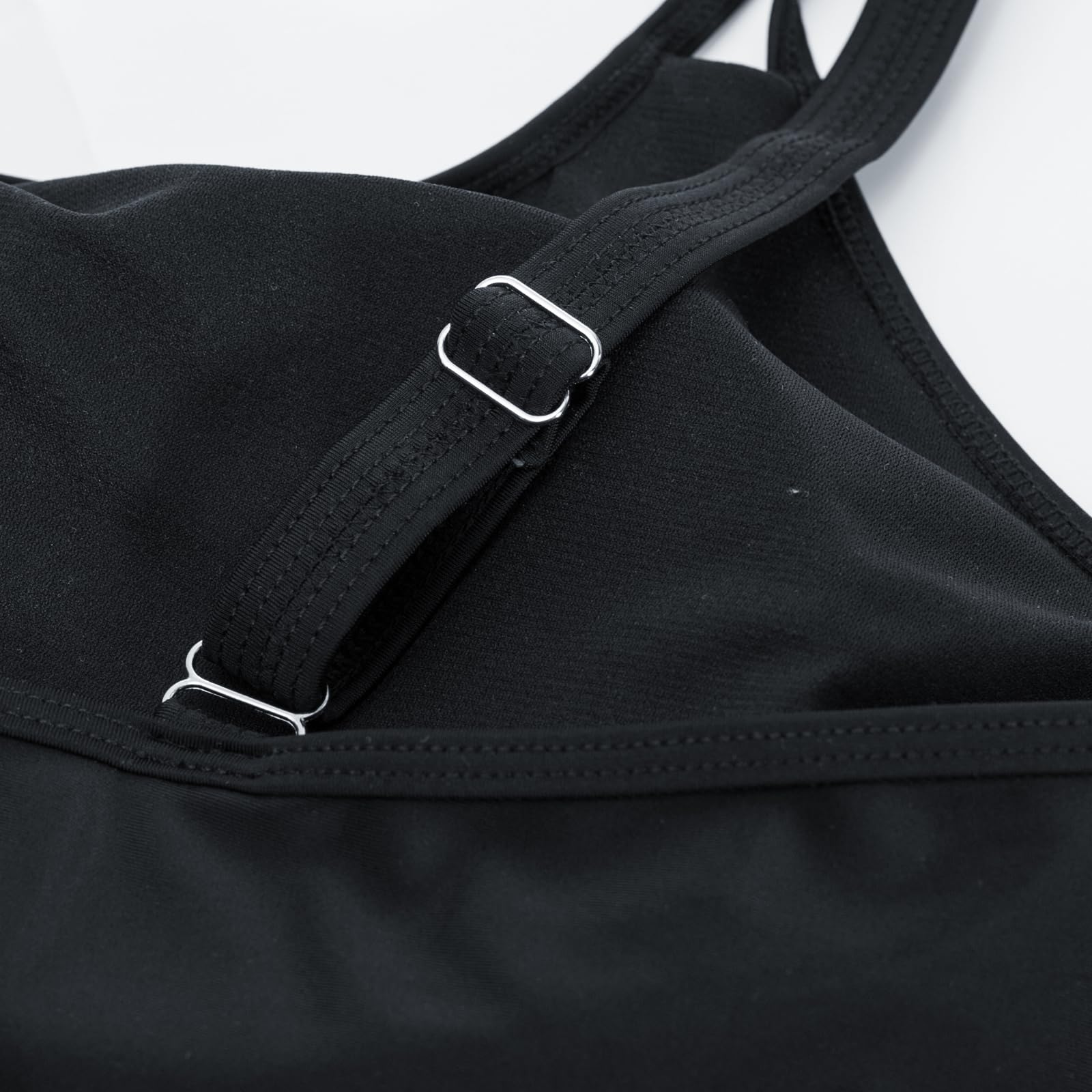 Hanna Nikole Tankini da Donna con Controllo della Pancia, Costume da Bagno A Due Pezzi di Grandi Dimensioni, Vita Alta, Costumi da Bagno A Trapezio