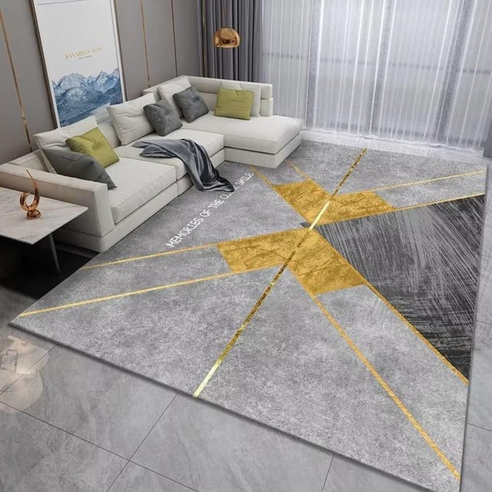 Tapis en flanelle douce 60x90 cm pour sol de couloir et salon