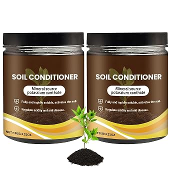 2Pcs Soil Activator, Soil Pro Activator,Organic Soil Activators and Plant Fertilizers,Liquid Fertilizer for Indoor & Outdoor Plants Premium Soil Activated Treasure for Potting Mix and Seedling Compost