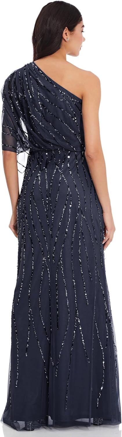 Adrianna Papell Women's Long Beaded Dress - Image 2