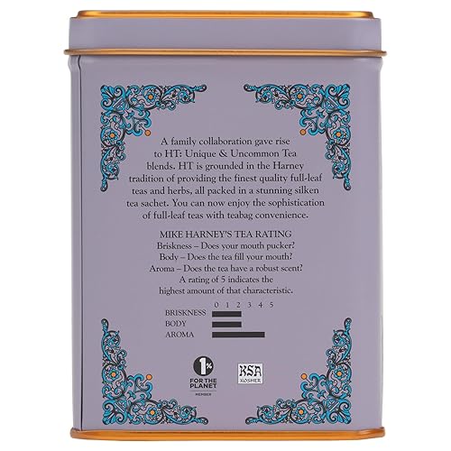 Miniatura 8 de Harney & Sons, Té de grosella negra, 20 bolsitas de té, 1.4 oz (40 g) Harney & Sons, té de grosella negra, 20 bolsitas de té, 1.4 oz (40 g) -