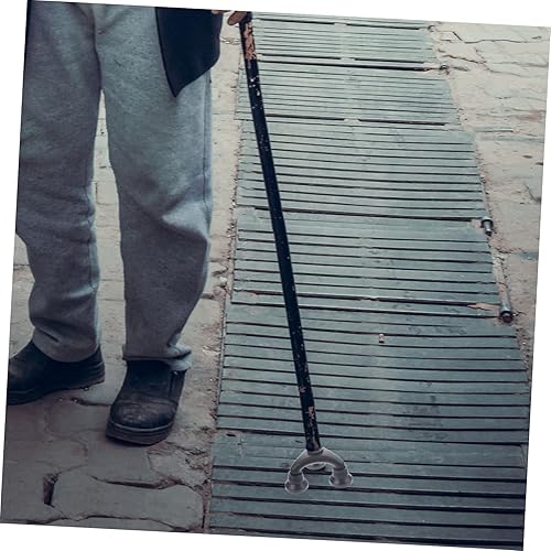 Miniatura 5 de Healifty Muletas de 3 puntas de goma de caña de prisa caña de goma punta de bastón de bastón puntas de caña de goma trípode de goma Accesorios para