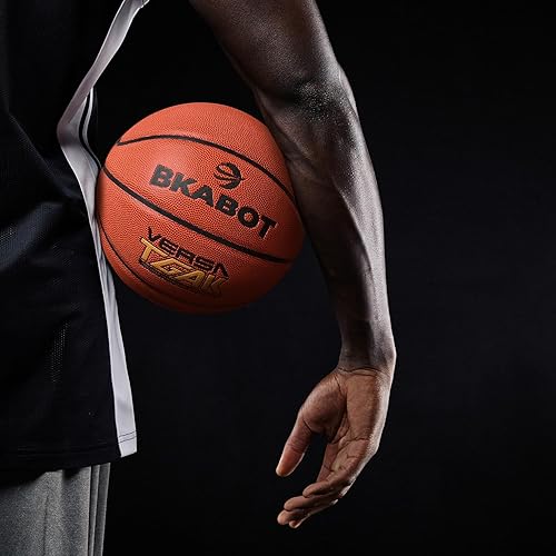 Miniatura 5 de BKABOT Balón de baloncesto al aire libre de 29.5 pulgadas, pelota de baloncesto para hombre para interiores, pelotas de baloncesto tamaño oficial 7,