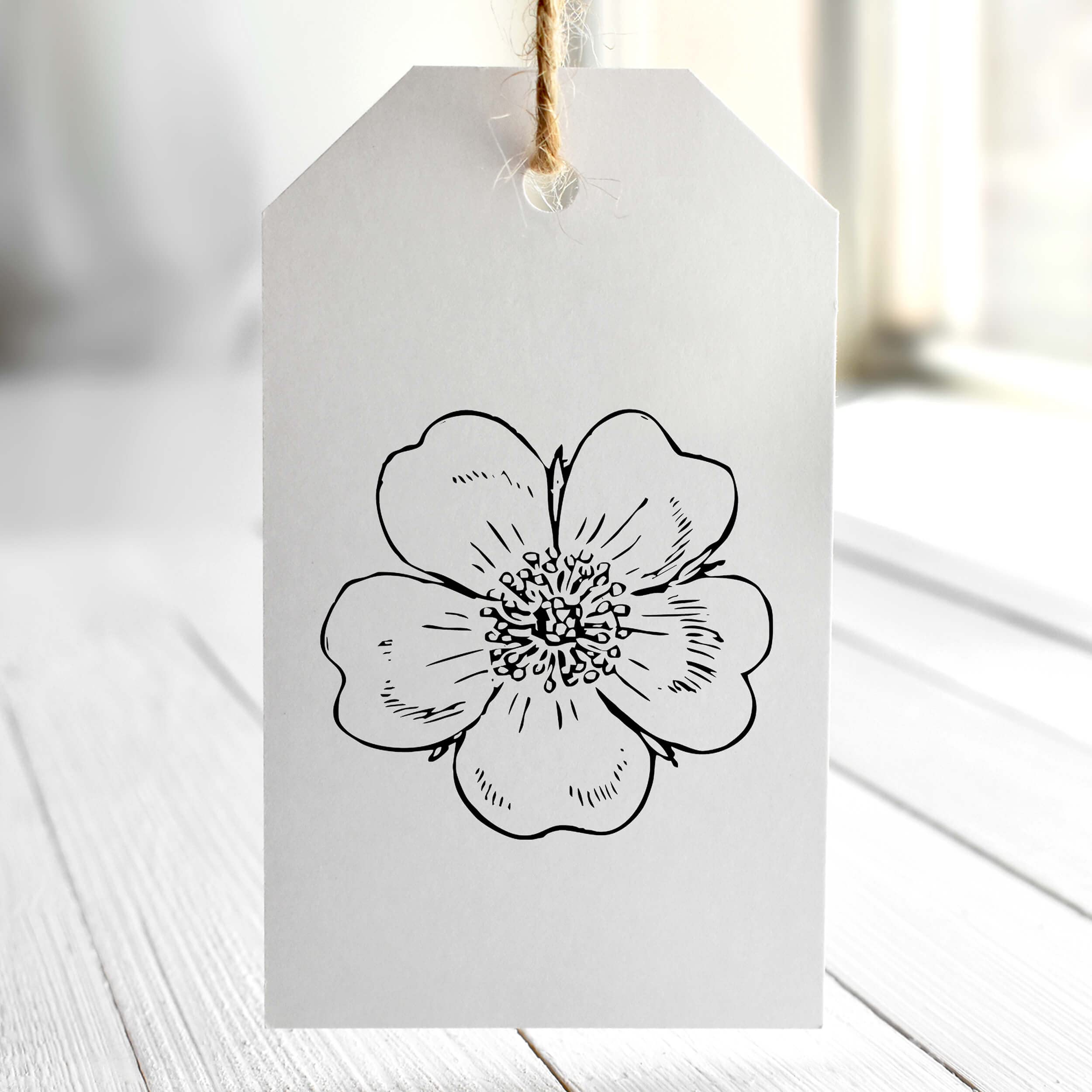 NEWSTAMPS DIE STEMPELMACHER Blümeli 01 Tampon à