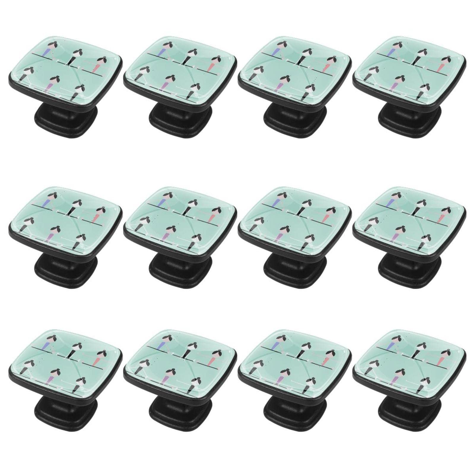 Boutons d'armoires de cuisine pour meuble terne et usé