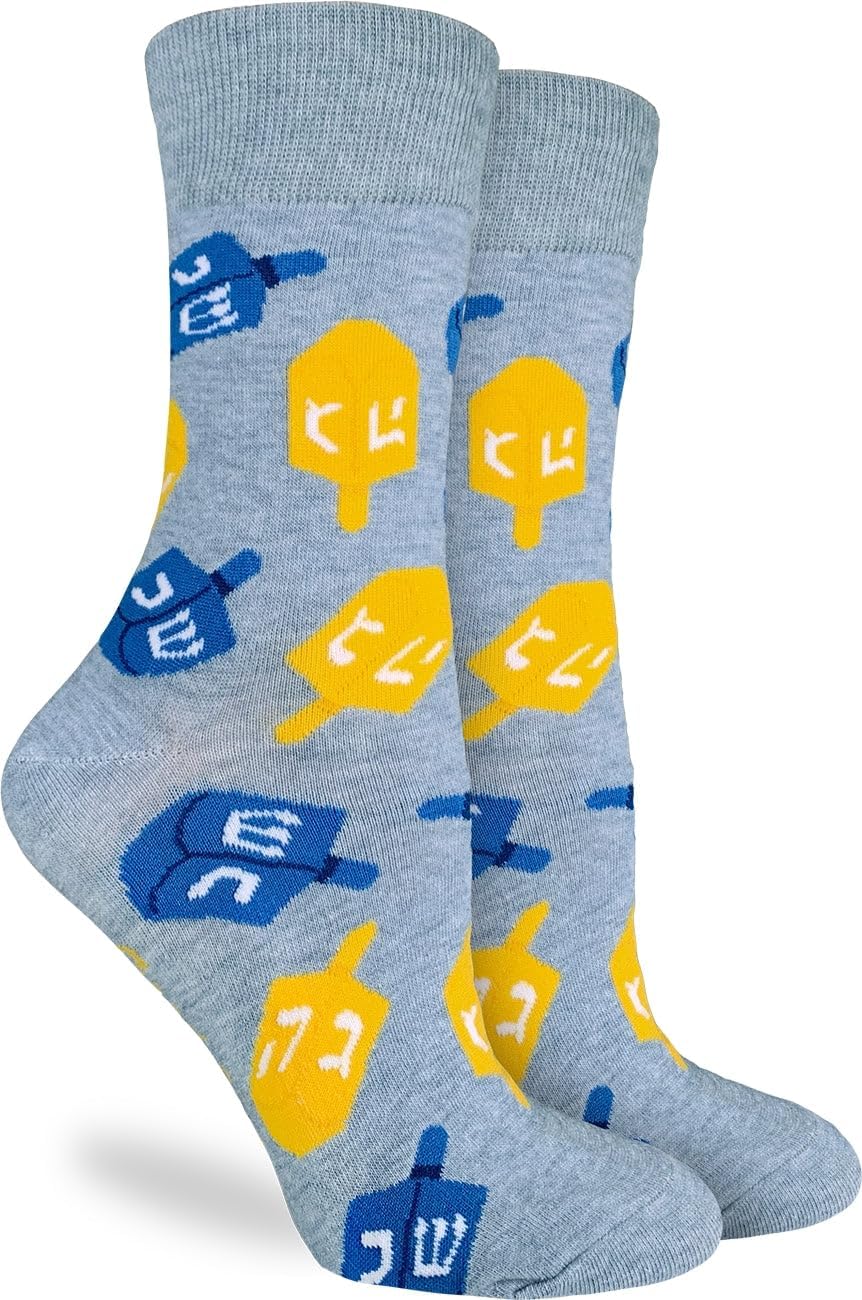 Good Luck Sock Men's Hanukkah Socks, Adult