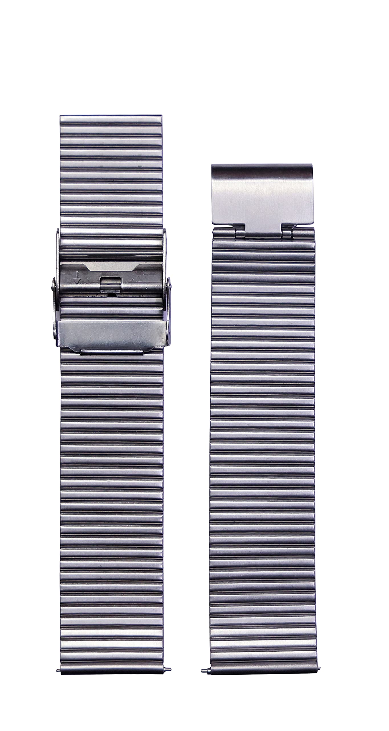 EXOR Matt Silver Finish Stainless steel strap suitable for smart watch 20mm with easy removeable spring bar (B0BR81JGK3) Amazon Price History, Amazon Price Tracker