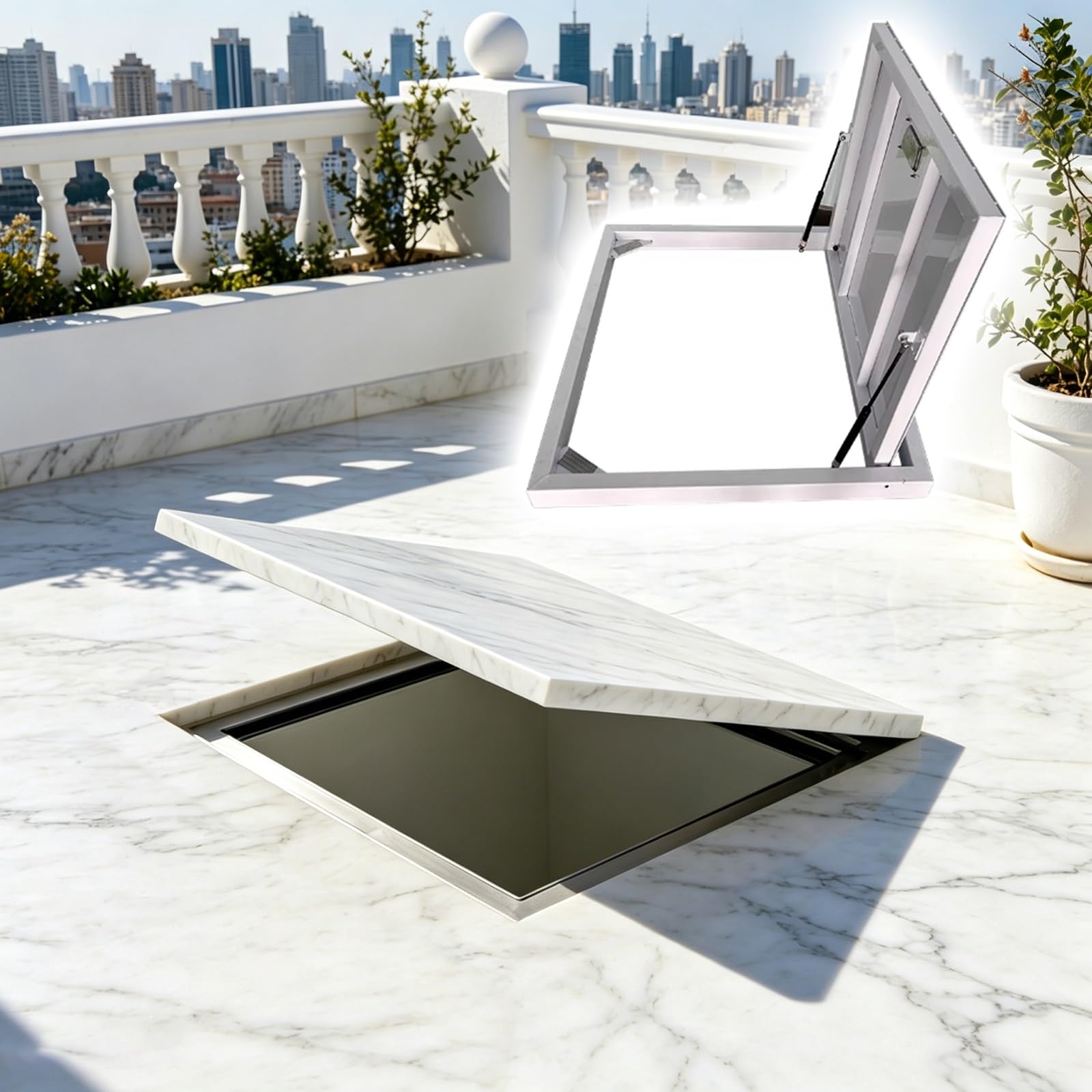 Trappe de toiture et sol personnalisable pour votre maison