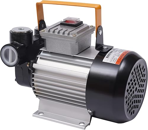 Bomba de transferencia de aceite de 110 V 15.75 GPM, bomba extractora de transferencia de combustible de aceite eléctrico, potente juego completo de