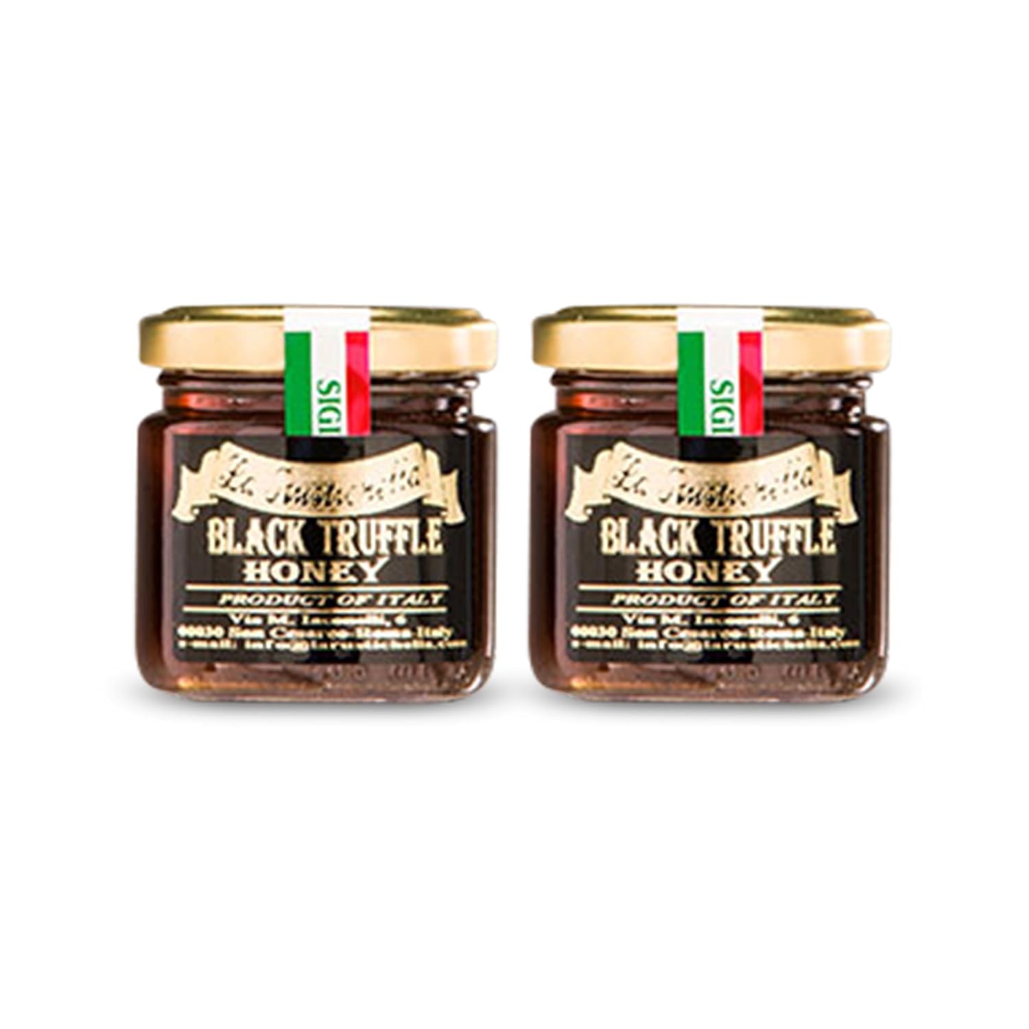La Rustichella Sweet and Savory Black Truffle Honey 4.9 oz