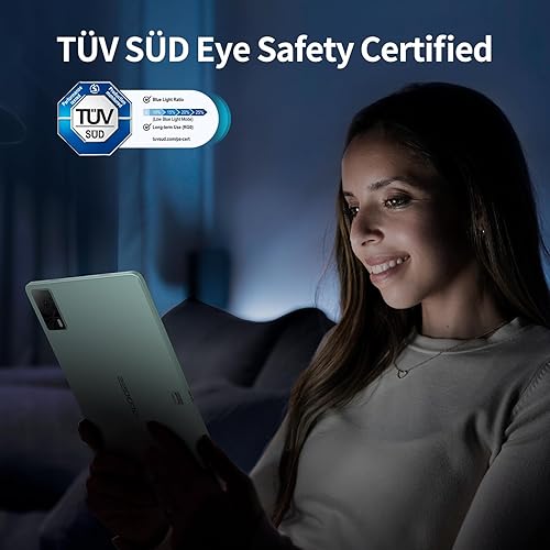 Miniatura 2 de DOOGEE Tableta T20S, tabletas Android 13 2K Vivid de 10.4 pulgadas, tableta para juegos octa-core de 15 GB+128 GB, 7500 mAh, cámara de 13+5 MP,