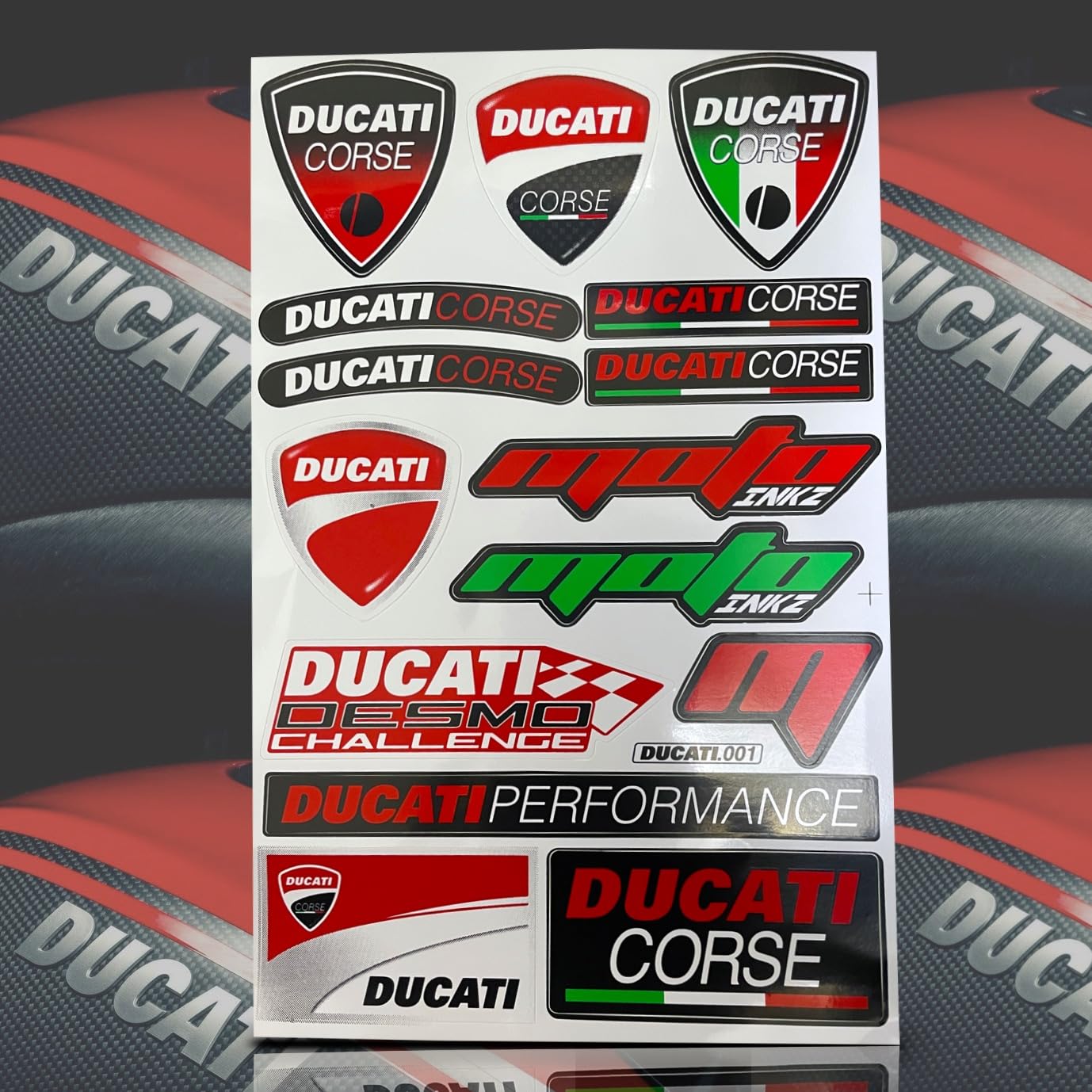 Amazon.co.jp: ノーブランド品 汎用 ドゥカティ Ducatiレーシング 車 
