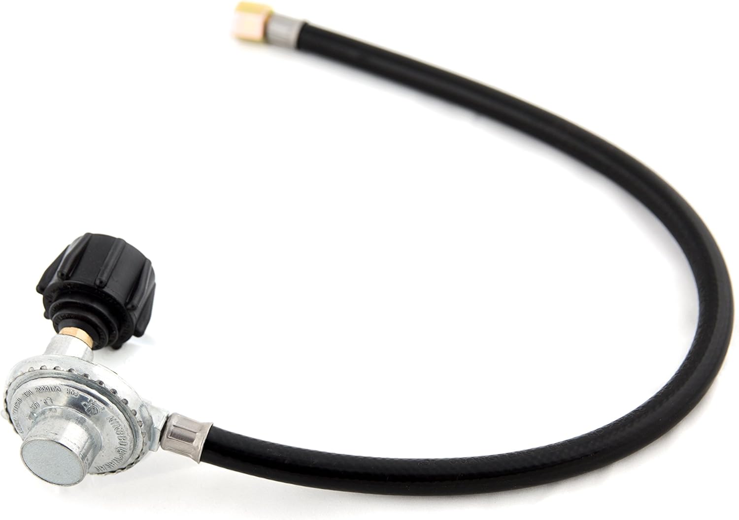 GrillPro 80012 24" Qcc1 Hose and Regulator, Black Grill