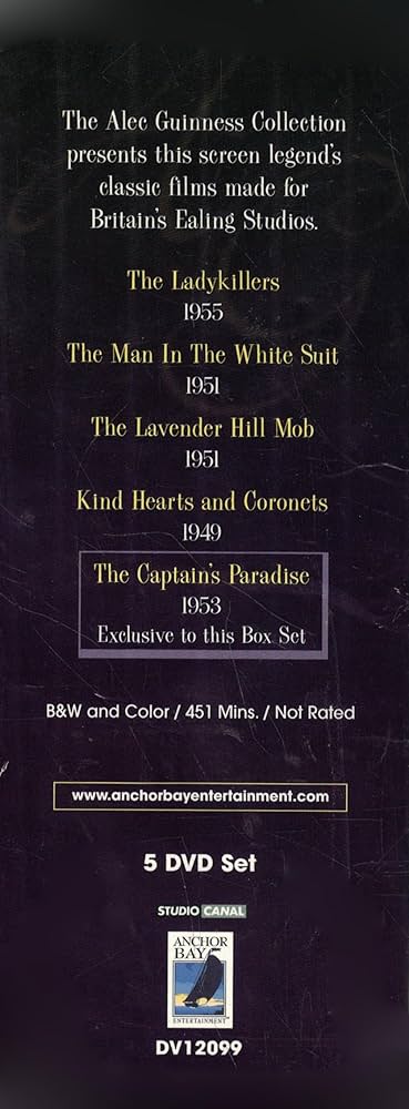 the alec guinness collection dvd 海外版 Amazon.co.jp: Alec Guinness Collection : DVD