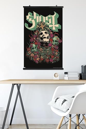 Miniatura 5 de Trends International Ghost - Póster de pared Bliss de 34 pulgadas de largo x 22.4 pulgadas de ancho, paquete de póster y clip