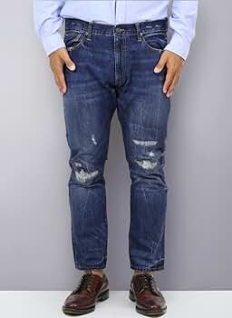 POLOラルフローレンw33デニムダメージ加工sullivanslim海外セレブ POLOラルフローレンw33デニムダメージ加工sullivanslim海外セレブ