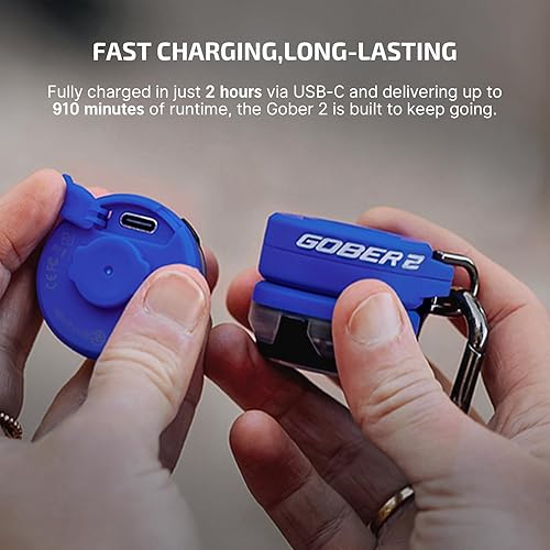 Miniatura 5 de OLIGHT Gober 2 luces de seguridad, LED de alta visibilidad con 6 ajustes de color y 4 modos de iluminación, advertencia intermitente recargable