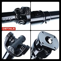 Vista 9 de A-Premium [41.5 pulgadas de longitud] Eje de transmisión delantero completo Eje de hélice Conjunto de eje de transmisión compatible con Ford F-250