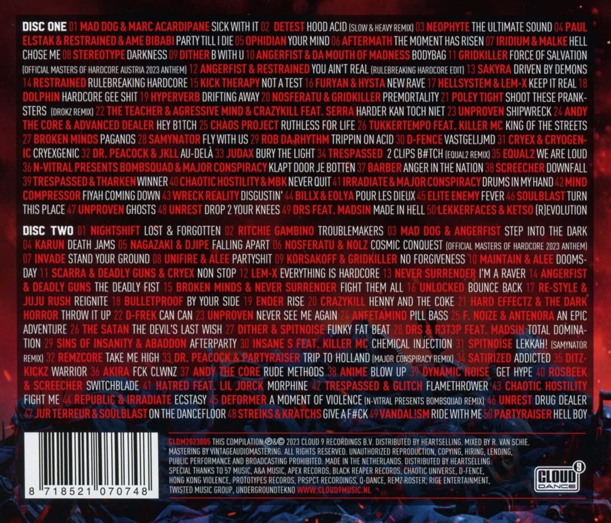 Hardcore Top 100 2023