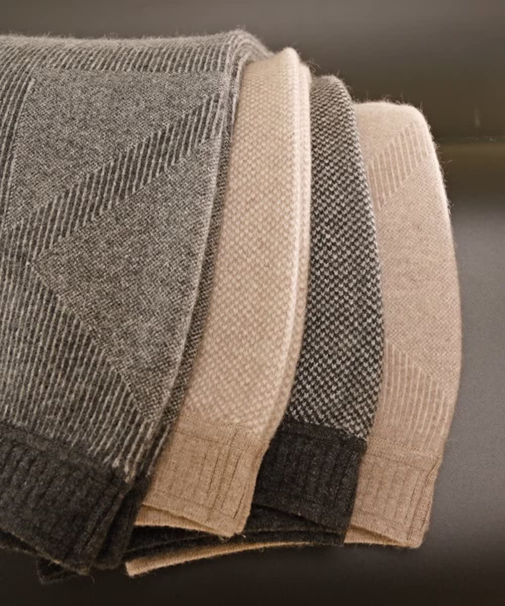 HNVAVQ Pantaloni termici della biancheria intima, pantaloni 100% del cachemire degli uomini delle donne dei pantaloni dei leggings dei pantaloni invernali, B (donne), XL