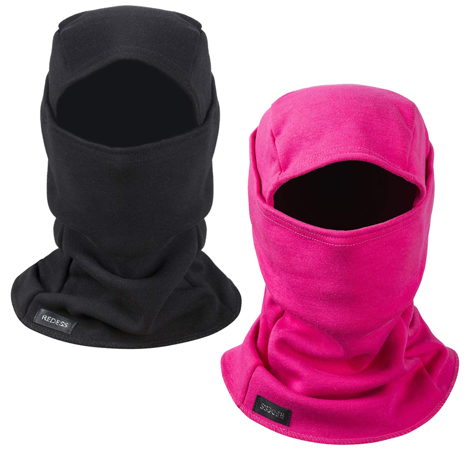 REDESS Caldo Fleece Balaclava, Maschera da Sci Antivento, Tempo Freddo, Maschera Viso, Moto Balaclava, Cappuccio più Caldo, Berretto Sport Invernali