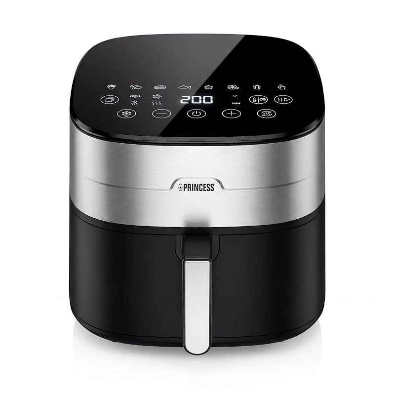 Princess Dual Heat Airfryer 8L — Due elementi riscaldanti per cottura uniforme
