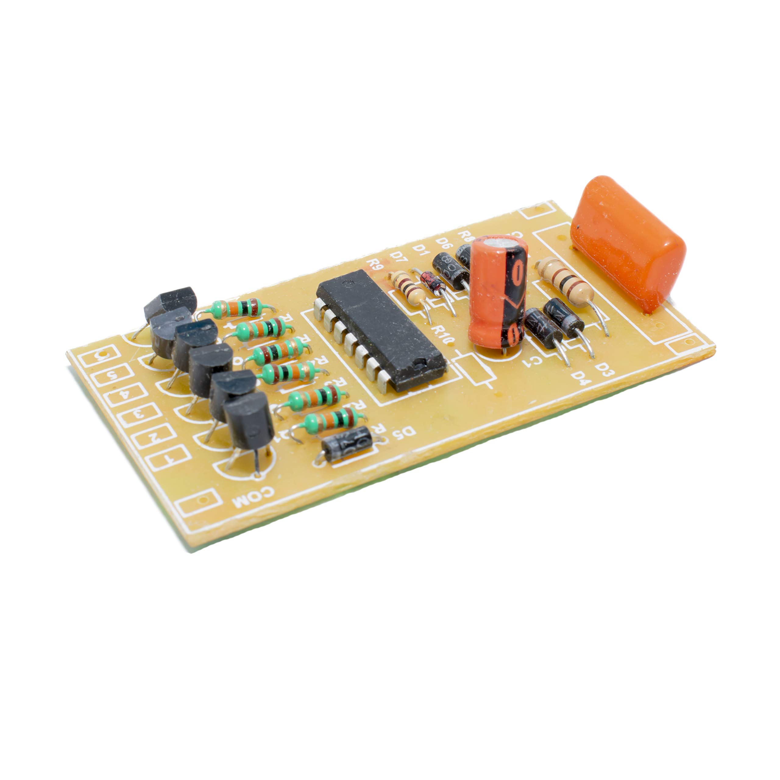 Oviart wedge LED Chaser Board for LED Belt Series 220v AC 6 Channels ( Brown )