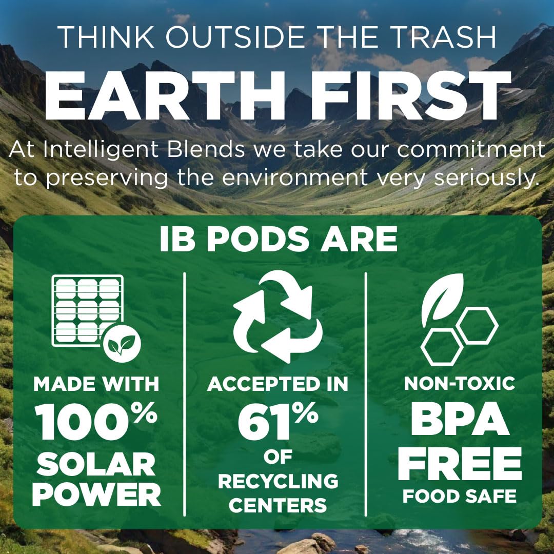 Intelligent Blends Dark Roast Coffee Pods Variety Pack, 50 ct, Recyclable Single Serve Pods – 100% Arabica Coffee, Compatible with Keurig K Cups Maker - Image 5