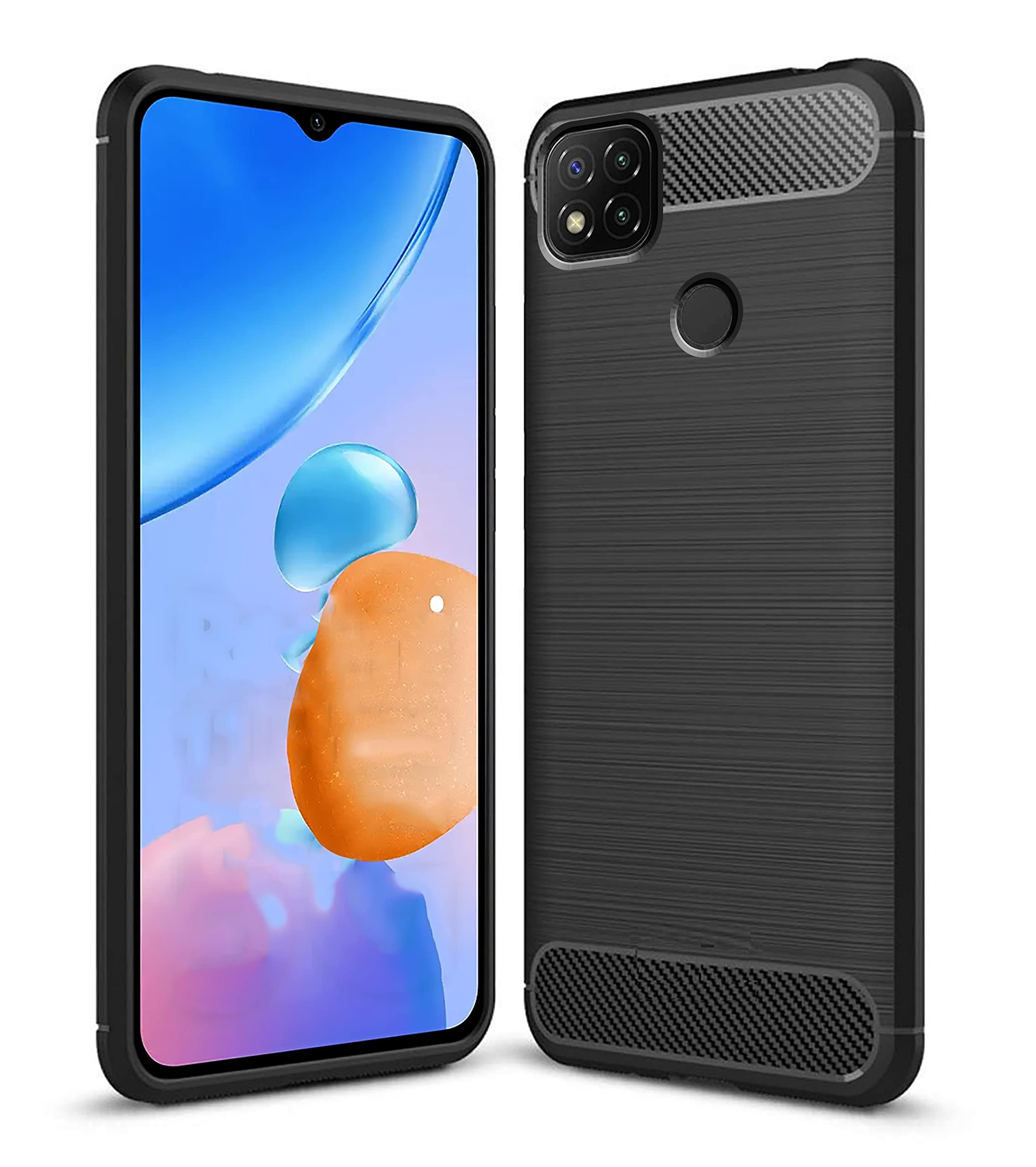 Solimo Back Cover Case for Mi Xiaomi Mi 9 / 9C / 9 Activ / 10A / Poco C31 | Compatible for Mi Redmi 9 / 9C / 9 Activ / 10A / Poco C31 Back Cover Case | Soft and Flexible (TPU | Matte Black) (B08KT1MV1F) Amazon Price History, Amazon Price Tracker