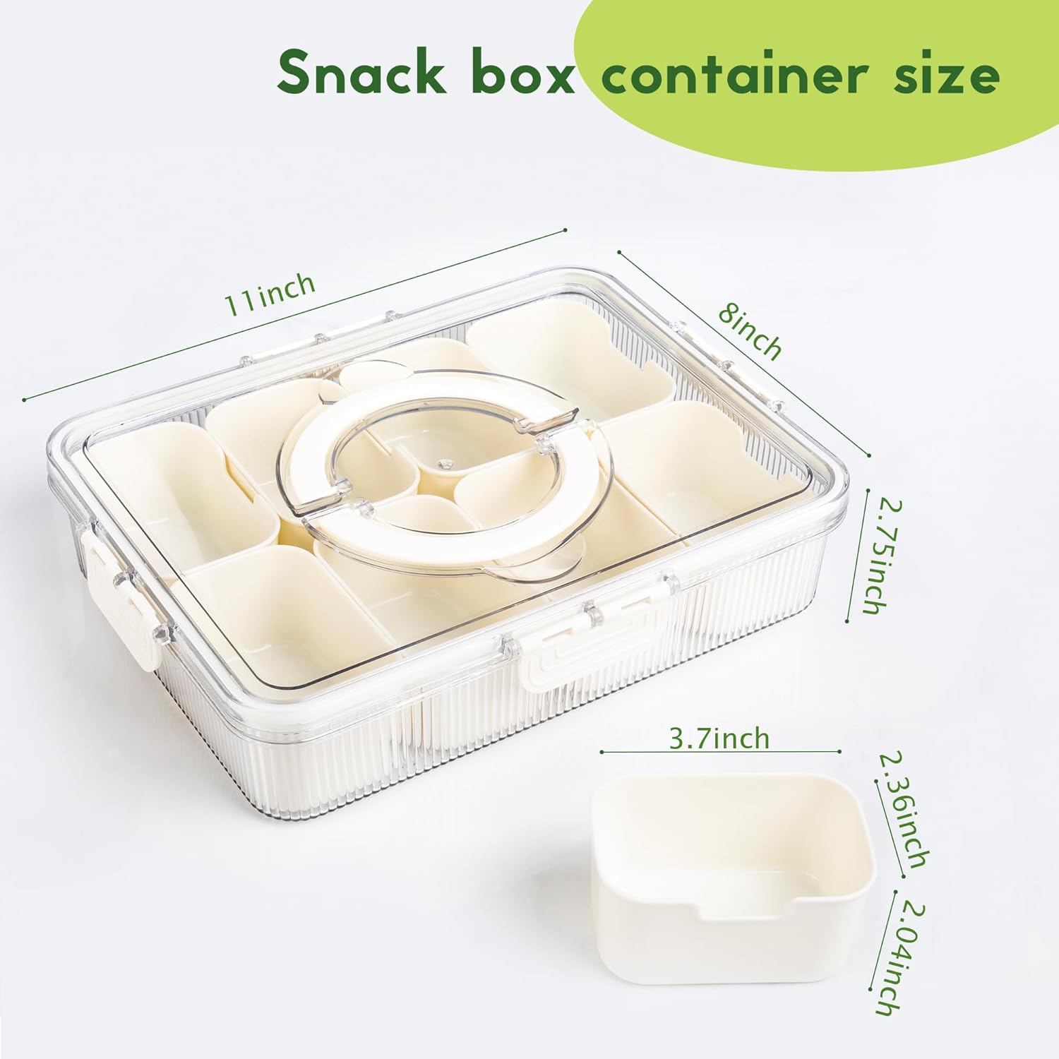 Snackle Box with Lid