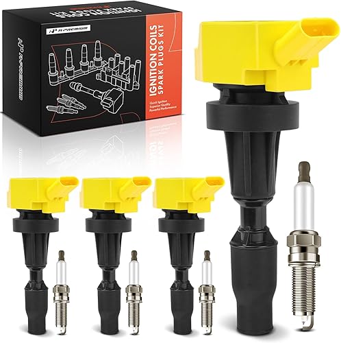 Miniatura 11 de A-Premium Juego de 8 bobinas de encendido y bujías de iridio compatibles con Hyundai Elantra 2017-2019, Sonata 2015-2019, Tucson 2016-2018, Kona